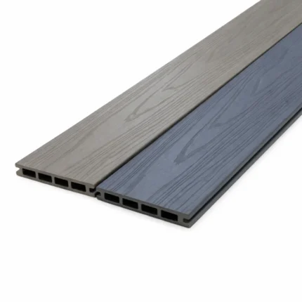 Piso DECK WPC Coextruido Café Antique/Gris Piedra