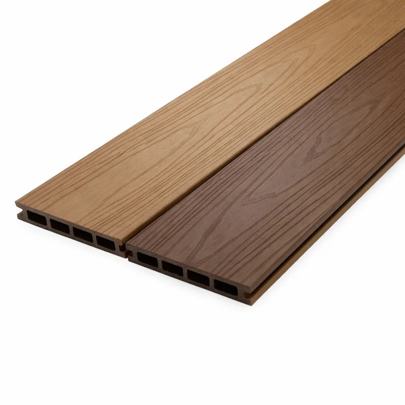 Piso DECK WPC Coextruido Chocolate:Madera